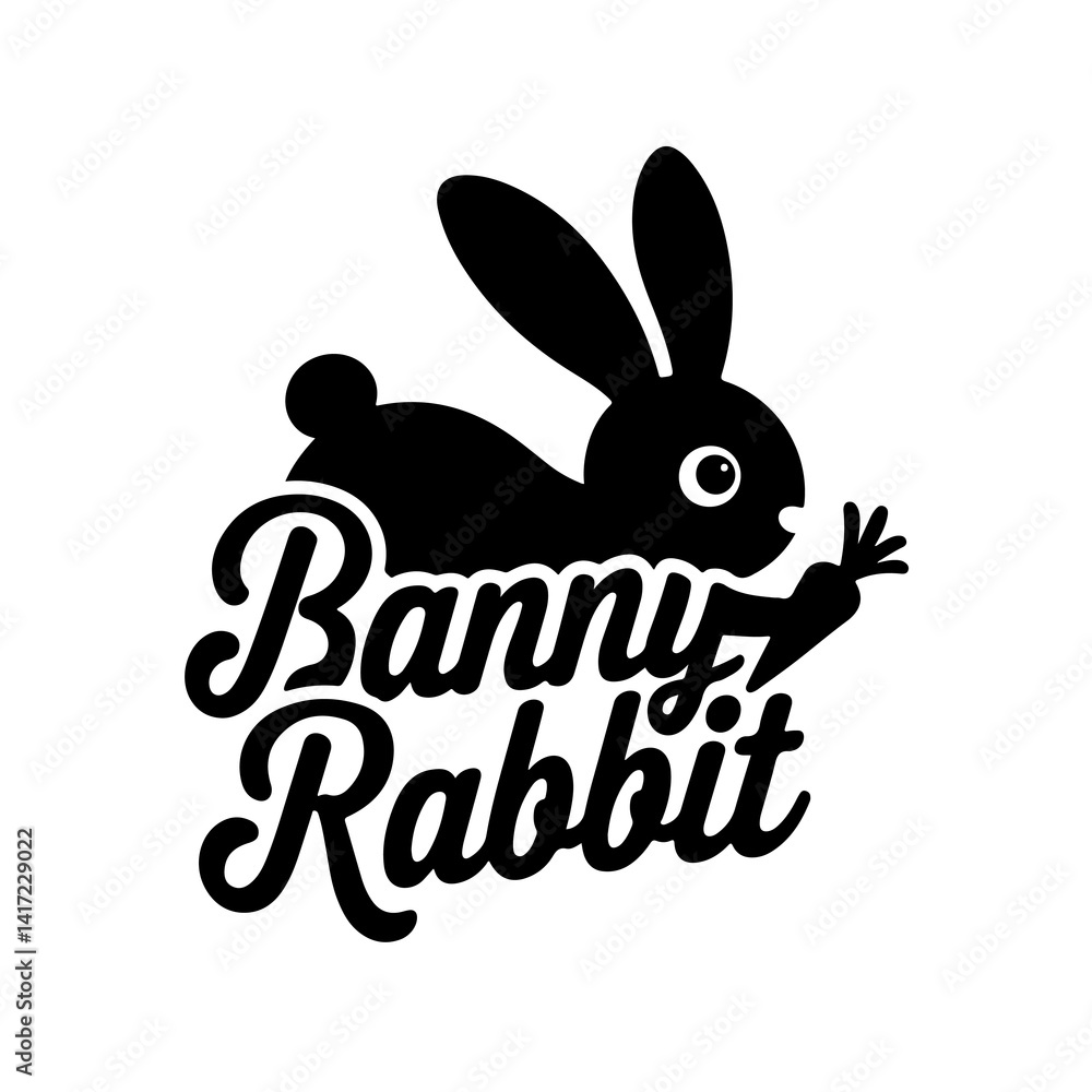 Obraz premium Banny Rabbit Logo