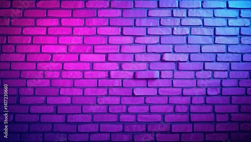 purple brick wall background