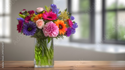 Wallpaper Mural Bright flowers bringing life to room.

 Torontodigital.ca
