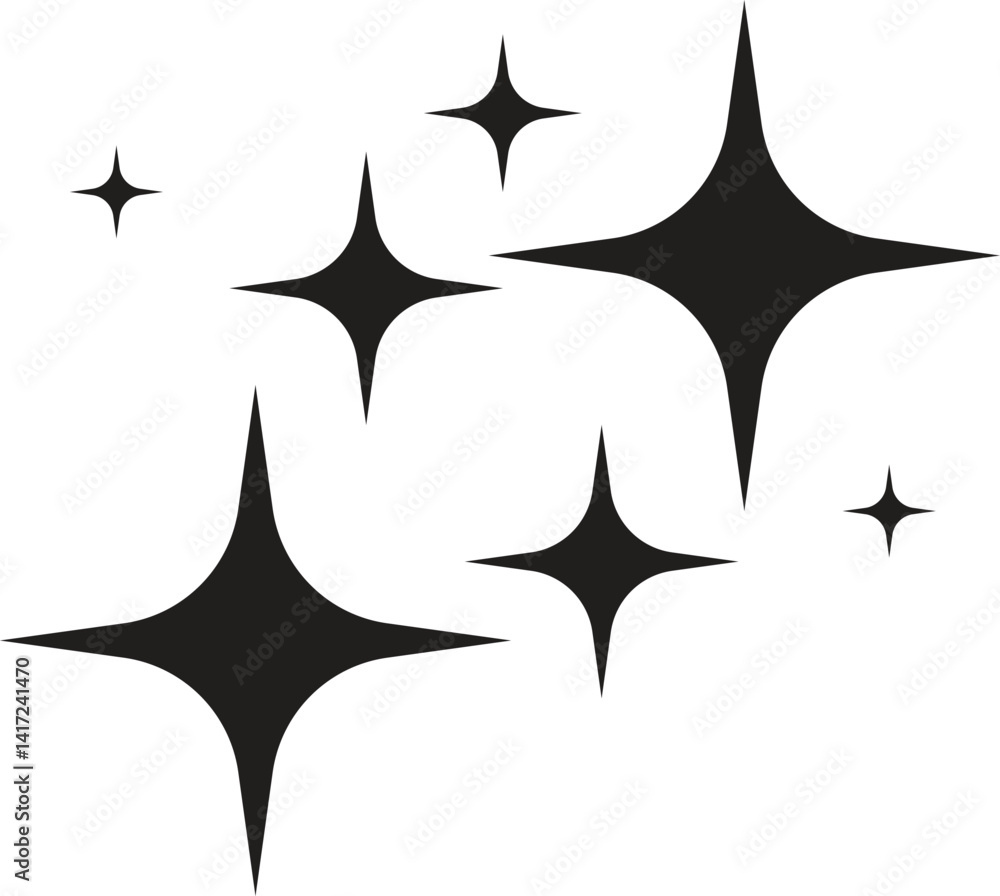 Obraz premium star 4 points