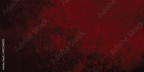 Deep Red Grunge Background with Heavy Texture and Mood

