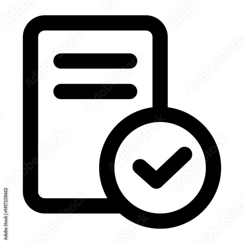 contract icon for illustration