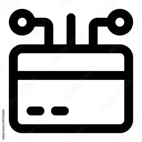 digital card icon for illustration