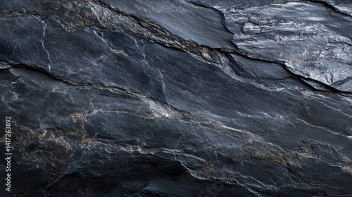 Dark grey black slate texture background. Black stone texture. Black granite slabs background illustration