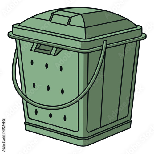 Compost-bin-white-background  