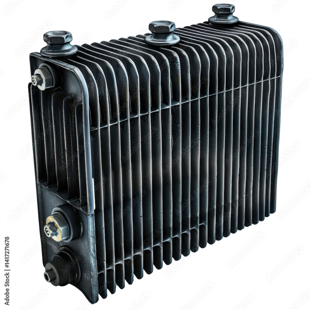 Cooling system heat exchanger automotive part aluminum mechanical component industrial equipment radiator engine cooling thermal management vehicle accessory