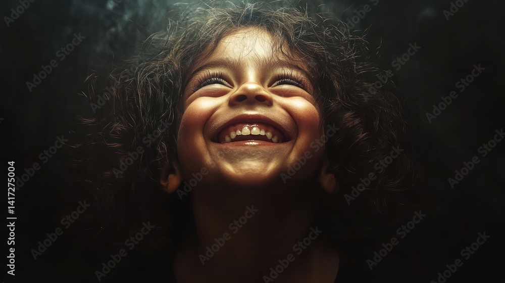 Child's joyful laughter (4) Child's joyful laughter (4)
