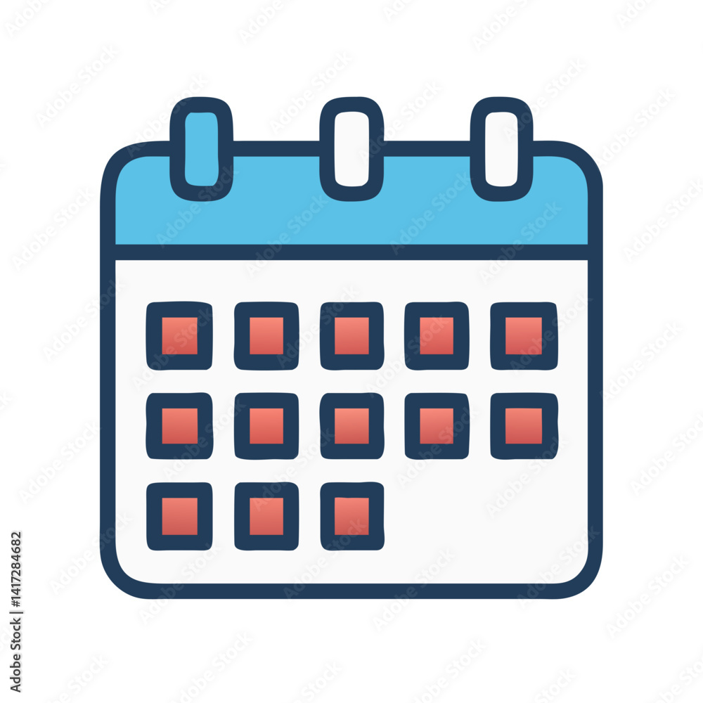 Calendar Icon: Appointment, Meeting, Schedule, or Reminder Design Calendar Icon: Appointment, Meeting, Schedule, or Reminder Design