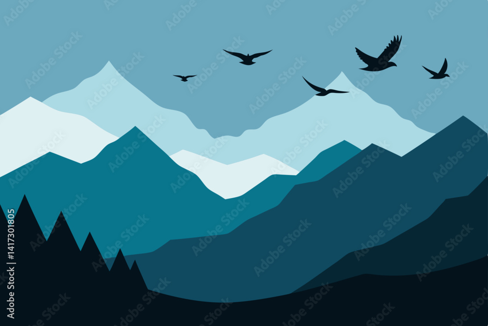 birds-flying-over-mountain-range birds-flying-over-mountain-range