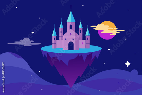 celestial-castle-in-galaxy-skies 