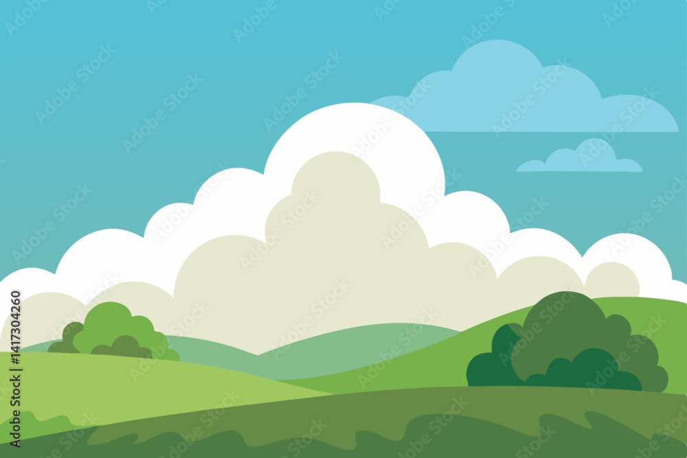cloudy-sky-over-peaceful-landscape cloudy-sky-over-peaceful-landscape