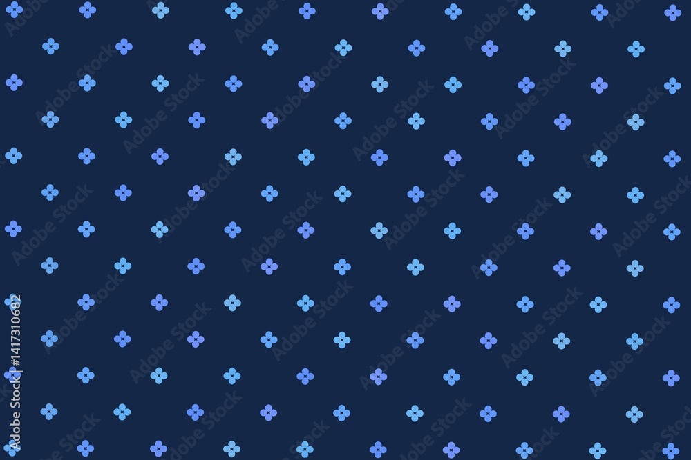 Floral seamless vector pattern with blue small flowers. Simple hand drawn style. Design for fabric, textile, wallpaper, print, etc. Floral seamless vector pattern with blue small flowers. Simple hand drawn style. Design for fabric, textile, wallpaper, print, etc.