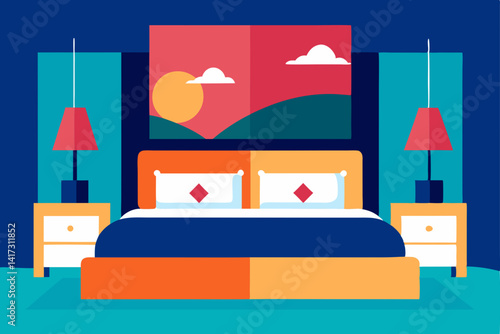 bedroom with bed
