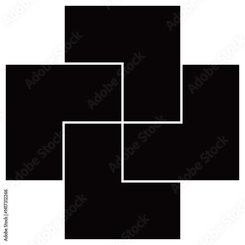 家紋です。重ね石といいます。