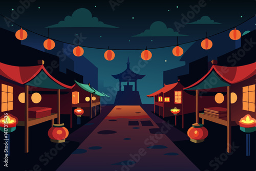 night-market-illuminated-by-lanterns---anime-scene 