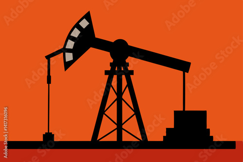 oil-industry-drilling-machine-silhouette