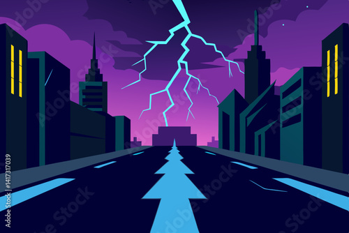 powerful-lightning-illuminating-anime-city-streets 