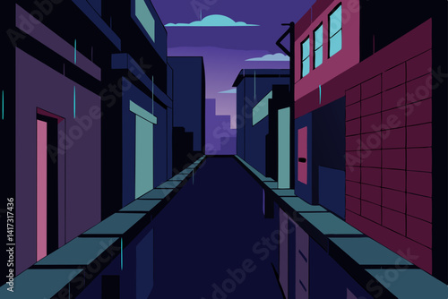 rainy-alley-in-anime-downtown