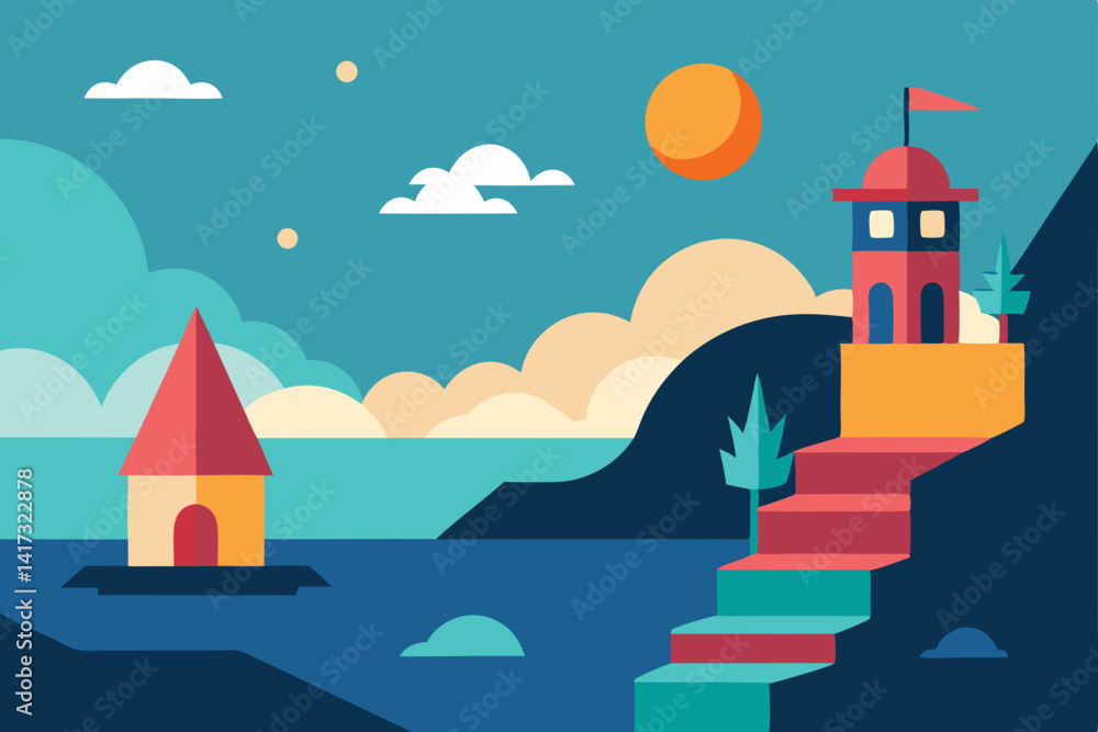 surreal-coastal-scene-with-ai-elements surreal-coastal-scene-with-ai-elements