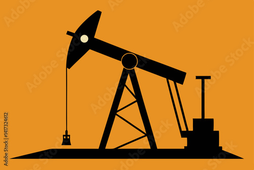 vector-silhouette-of-oil-pumpjack