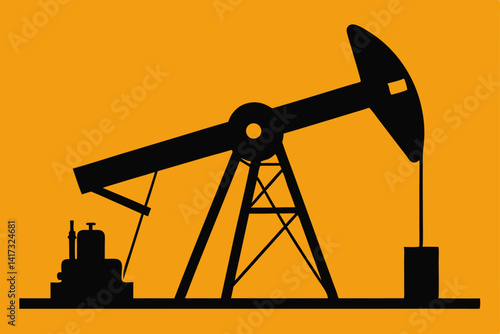 vector-silhouette-of-oil-pumpjack