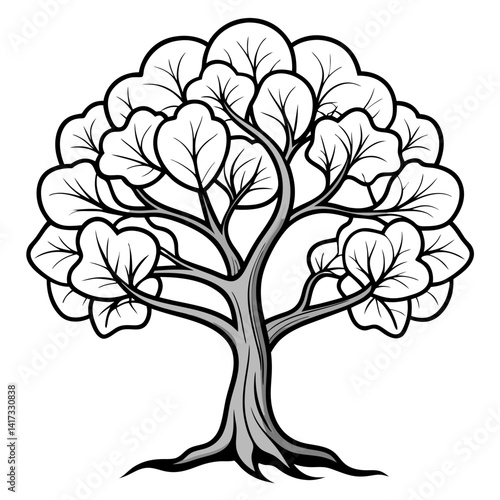  Stylish Dogwood Tree Vector Design