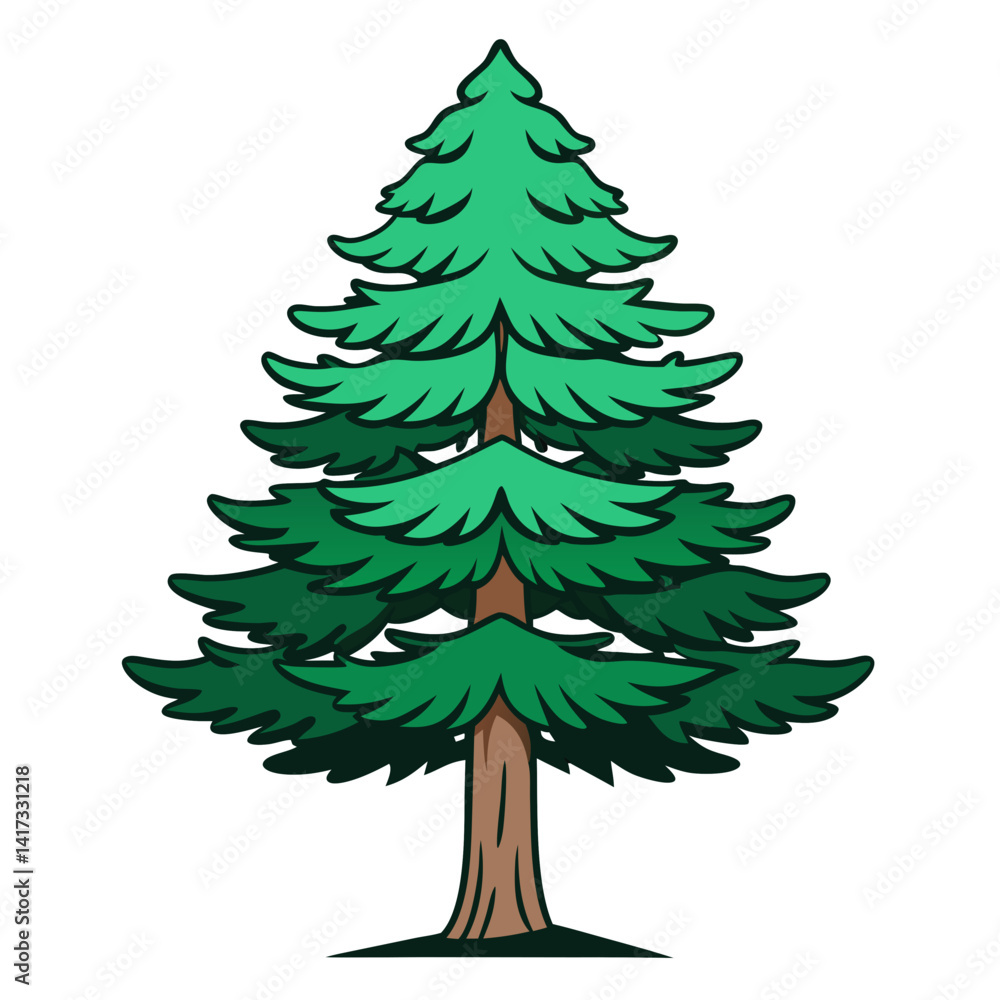 Elegant Eastern White Pine Tree Design Elegant Eastern White Pine Tree Design