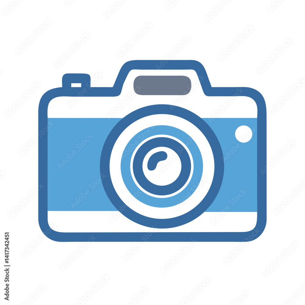 Digital Camera Icon Representing Creative Photography and Visual Storytelling Digital Camera Icon Representing Creative Photography and Visual Storytelling