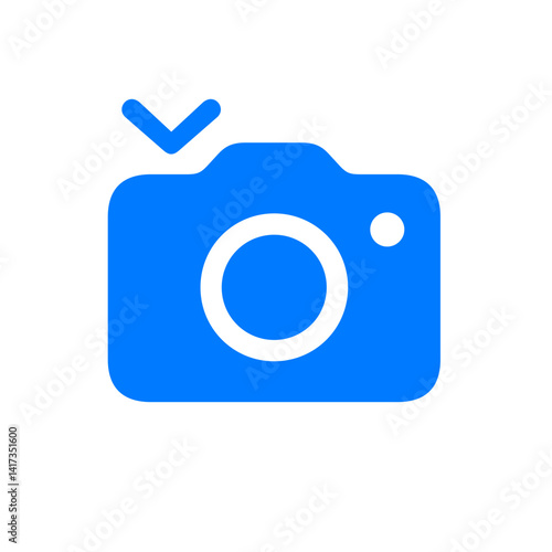 Filled Camera Shutter Button