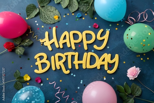 Obraz na płótnie Happy Birthday Together w salonie