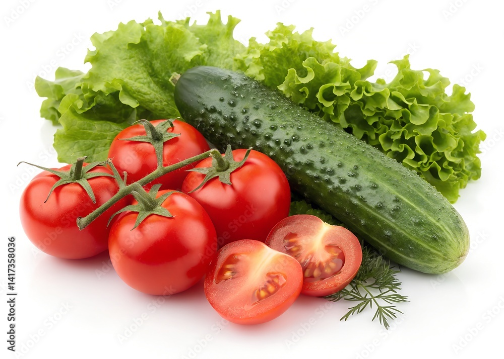 fresh vegetables isolated on white fresh vegetables isolated on white