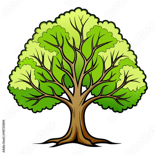  Bold Illustration of Sycamore Tree