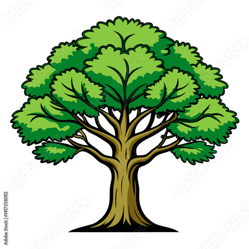  Vibrant Sycamore Tree Artwork with Bold Style