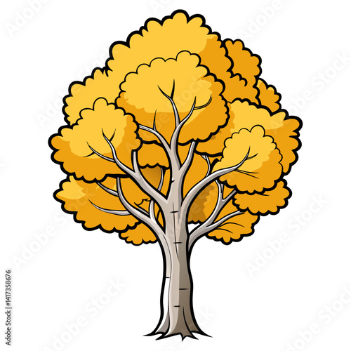  Modern Trembling Aspen Tree Design with Bold Features