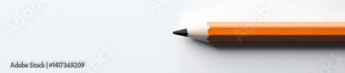 A pencil isolated on a white background