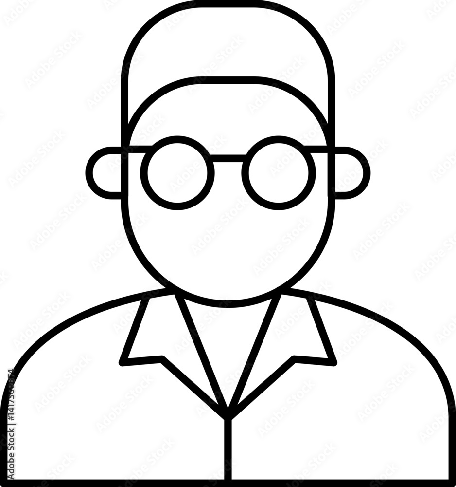 Teacher Vector Icon Stock Illustration Teacher Vector Icon Stock Illustration