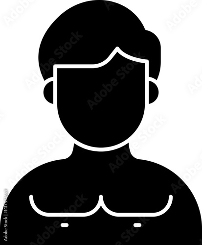 Female Artist Vector Icon Stock Illustration