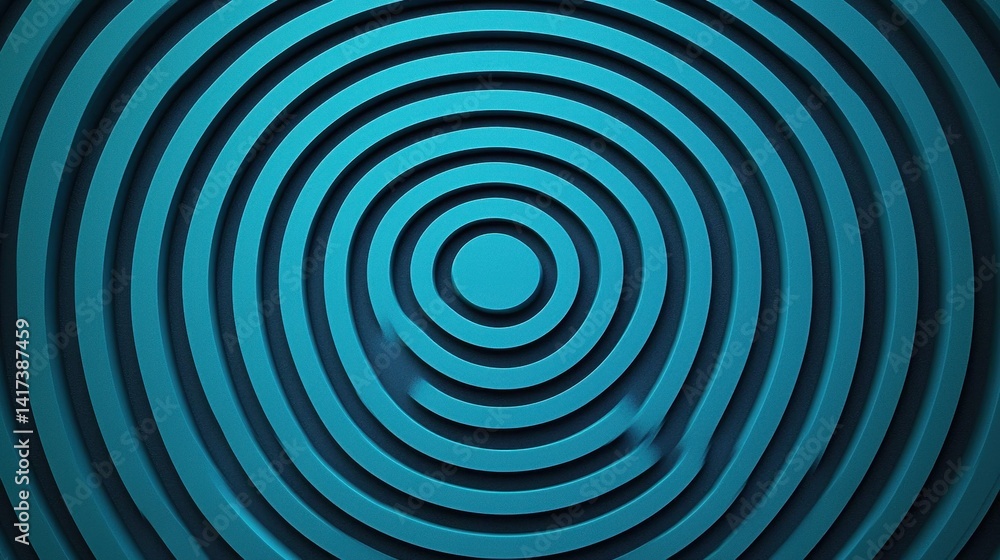 Abstract Ripple Patterns in Elegant Aqua and Teal Color Tones Abstract Ripple Patterns in Elegant Aqua and Teal Color Tones