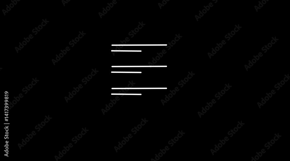 Checklist line icon animation. document marking, mark icon. Checklist line icon animation. document marking, mark icon.
