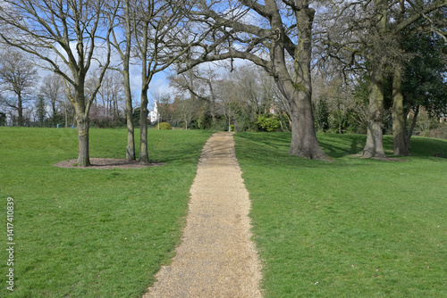 イギリスのニュータウン：ブラックネルの街並み