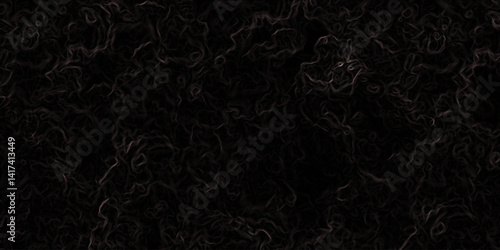 Dark abstract digital texture featuring faint, intricate swirling lines.  Weave fluidly mysterious, earthy, and somewhat cosmic feel, resembling underground tendrils or neural networks.