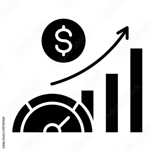 Economic Indicators  Icon Element For Design	