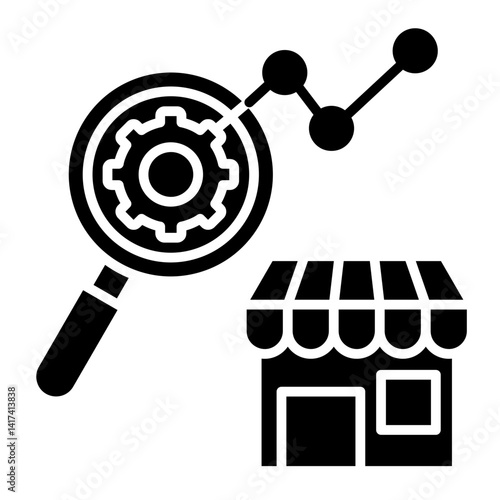 Market Testing  Icon Element For Design	