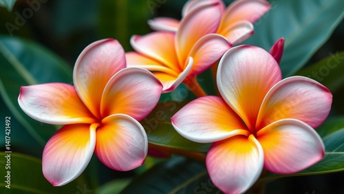 frangipani plumeria flower