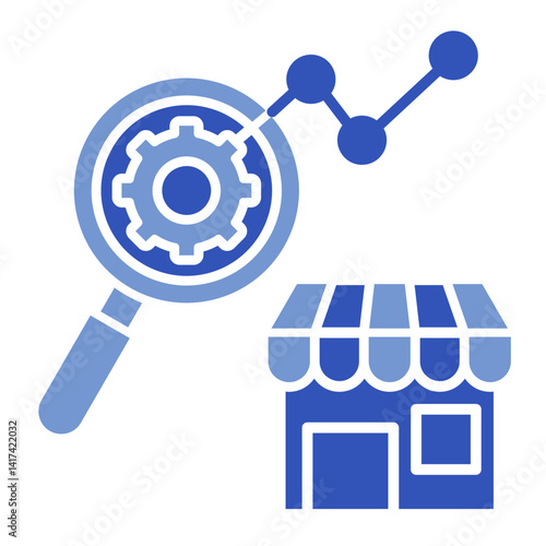 Market Testing  Icon Element For Design	