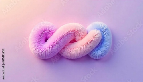 Wallpaper Mural Turn this logo into a fluffy, furry version while keeping the original shape, layout and gradient colors. The fur should look soft, high quality and realistic, like plush or faux fur. Maintain the min Torontodigital.ca