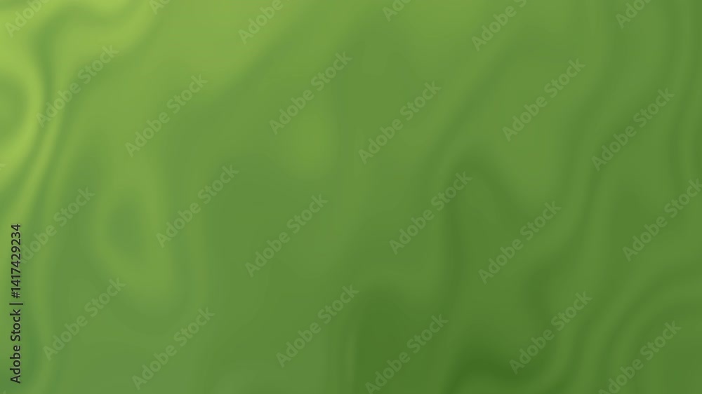 Abstract green wavy background with smooth gradient green color Abstract green wavy background with smooth gradient green color