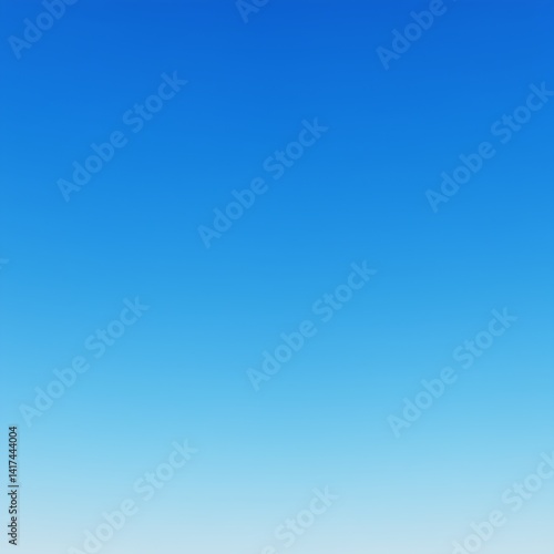 Blue sky and clean air