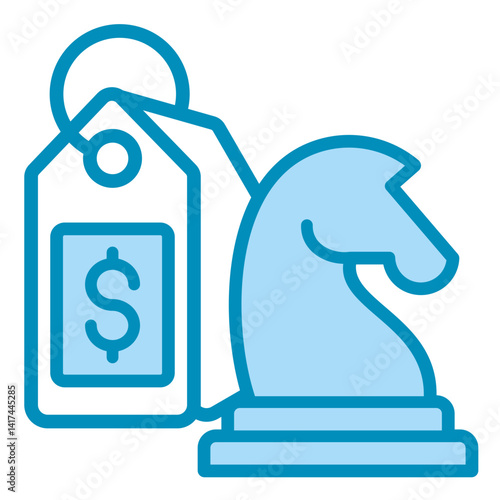 Pricing Strategy  Icon Element For Design	