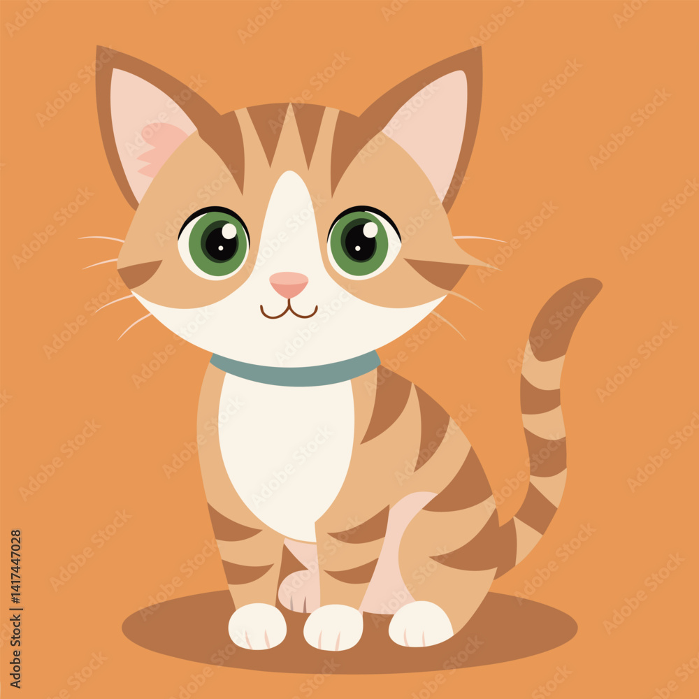Cute Kitten Looking Around Cute Kitten Looking Around